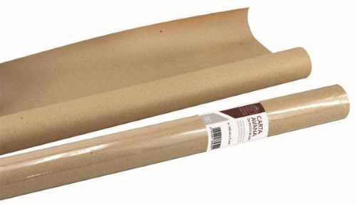 FLORIO CARTA DA PACCO KRAFT IN ROTOLO 100X500 80GR COLORE AVANA